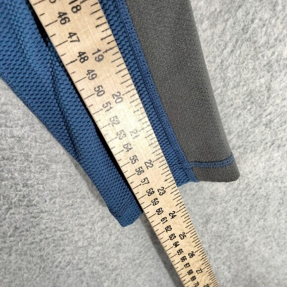 Nike FitDry Pullover Shirt Mens Sz M Blue ACG 1/4 Zip Long Sleeve Hiking Outdoor - Picture 5 of 12